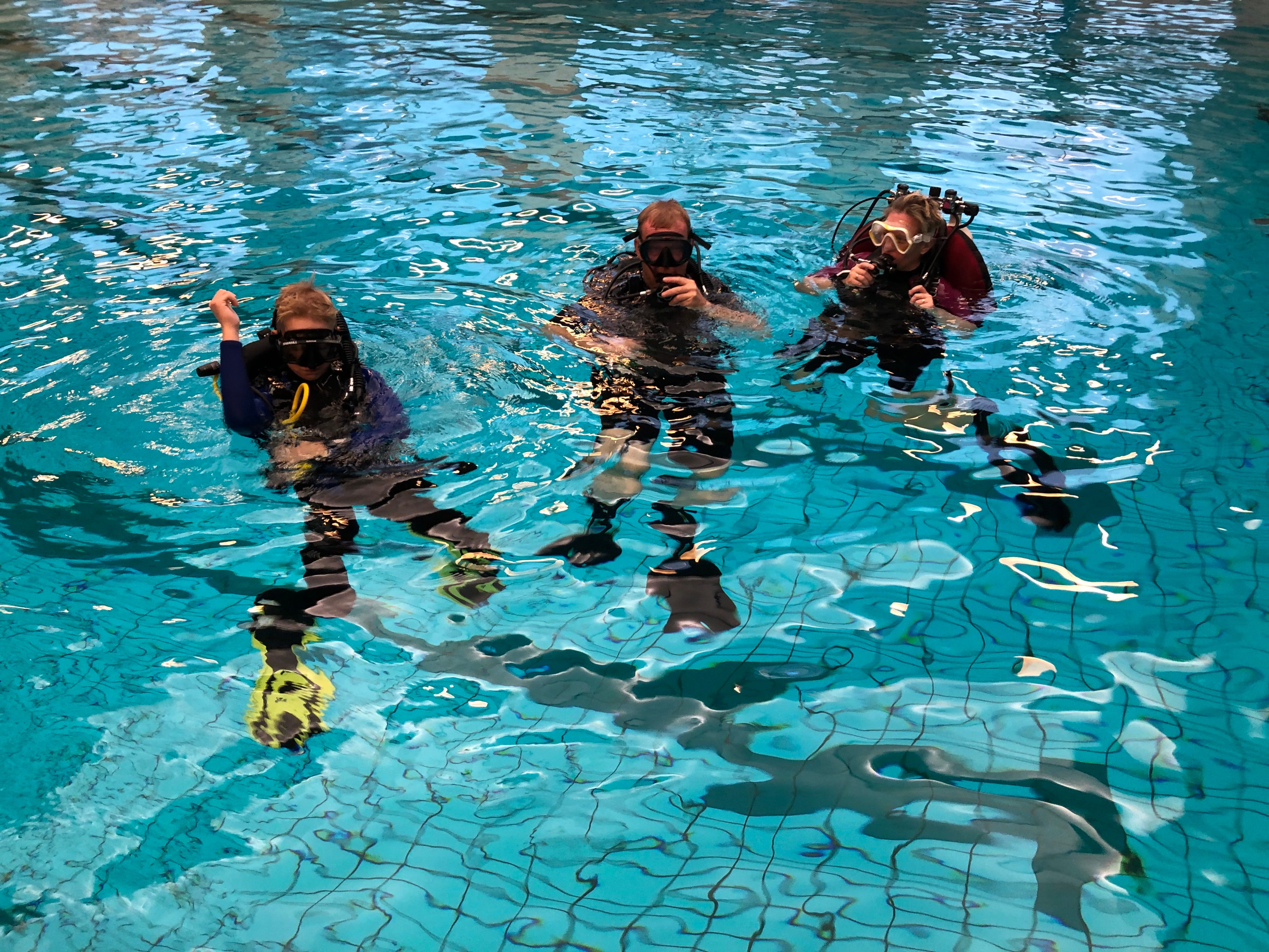 Bassengtrening i Mossehallen